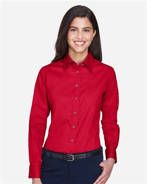 Women's Easy Blend™ Twill Dress Shirt with Stain-Release - M500W 87