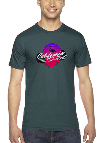 American Apparel Fine Jersey Short Sleeve Tee 3