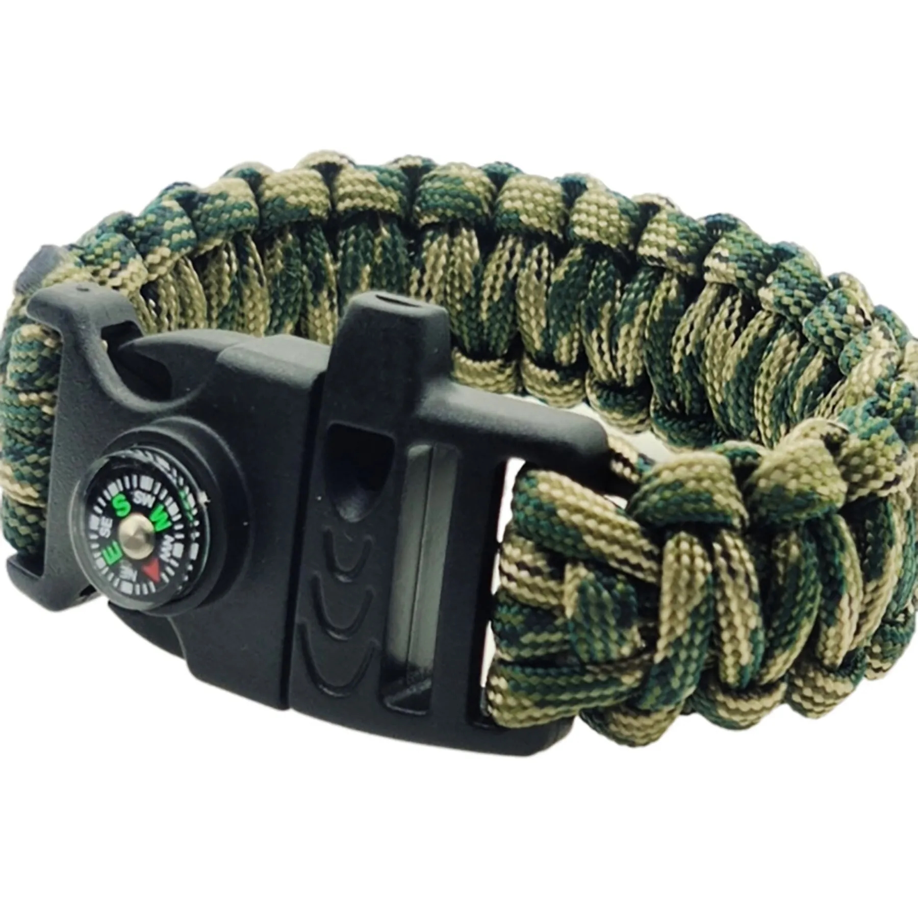 Polyester Umbrella Rope Compass Bracelet 4