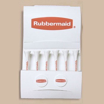 Tiger Tee Tournament Packet w/ Six Tees & 2 Markers 1