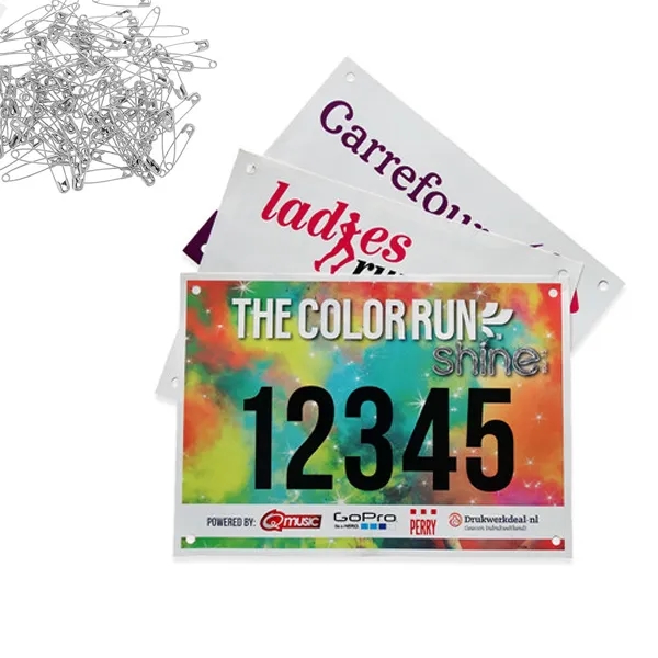 Custom Marathon Running Race Number 3