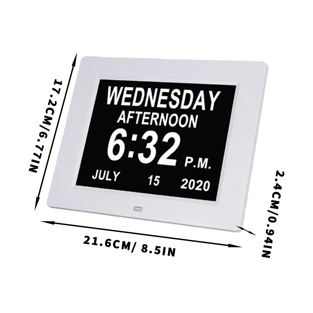 Digital Medication Reminder Clock With Large Display 3