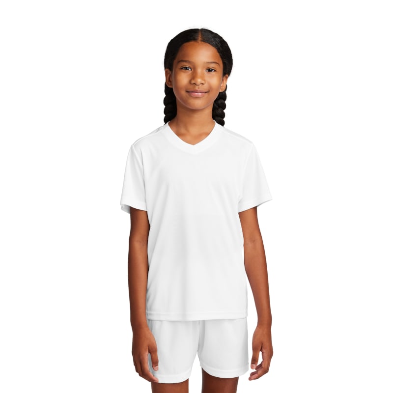 Sport-Tek Youth Competitor United V-Neck 71