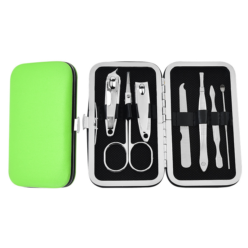 Professional 7 Pieces Manicure Set with Exquisite Case 6
