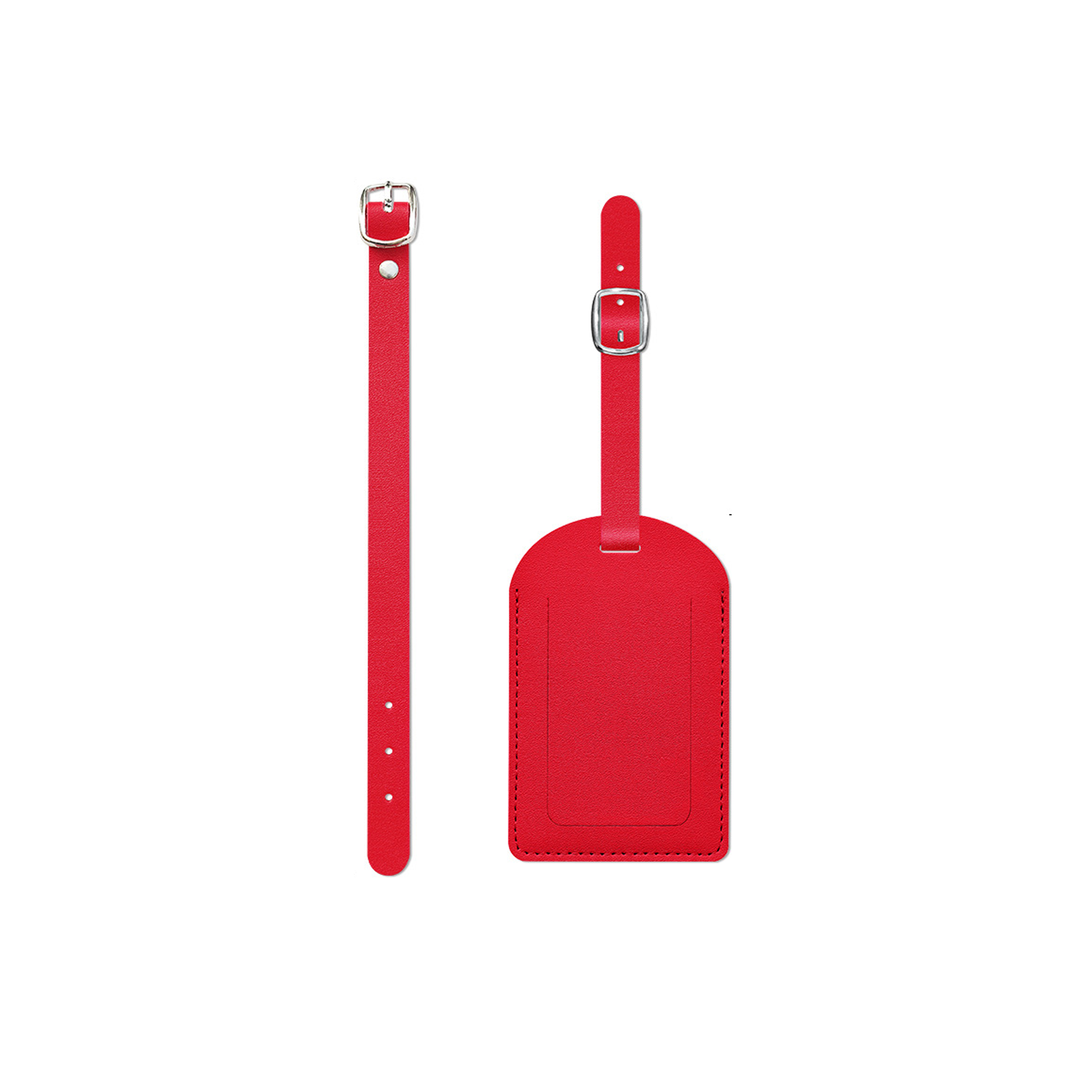 Premium Leather Luggage Tag 4