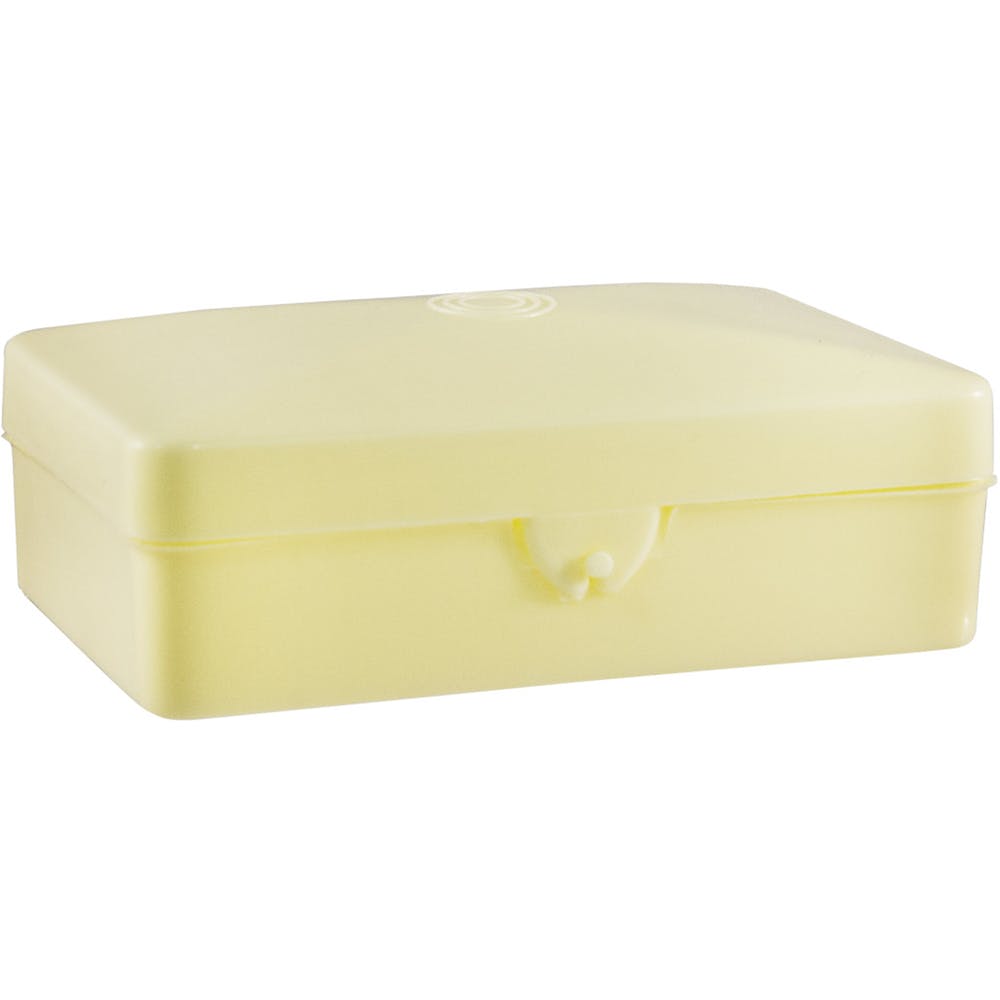 Travel Soap Boxes - Hinged Lid Ivory 2