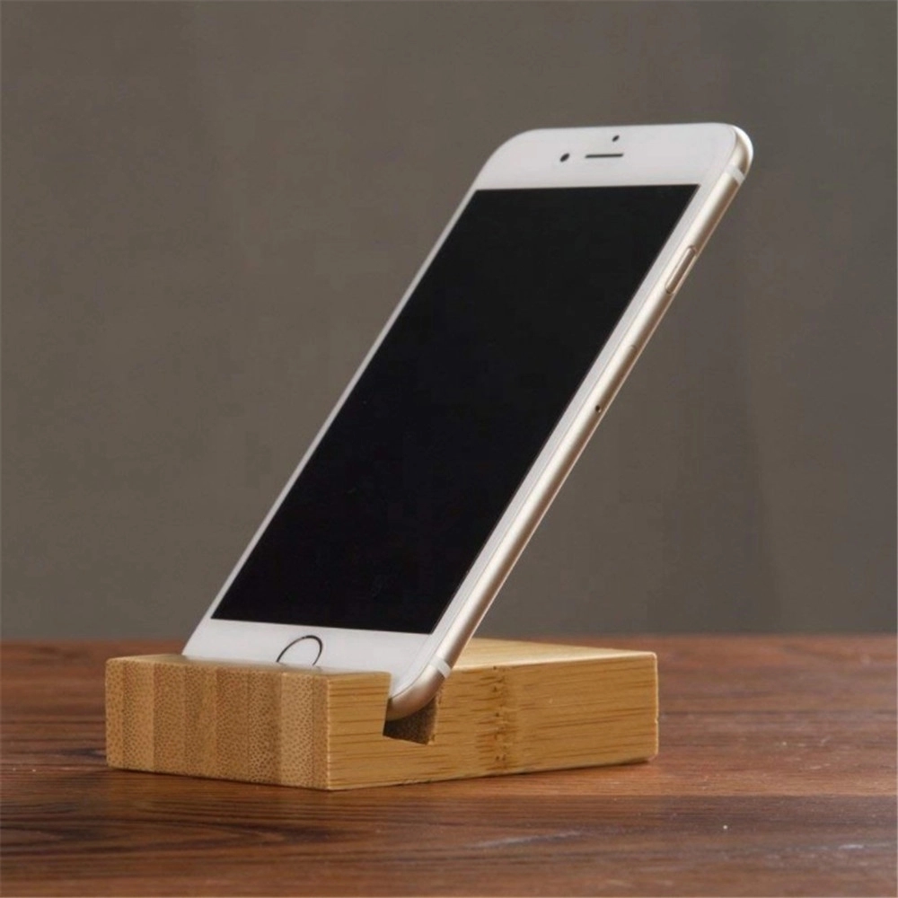 Bamboo Phone Stand Holder 3