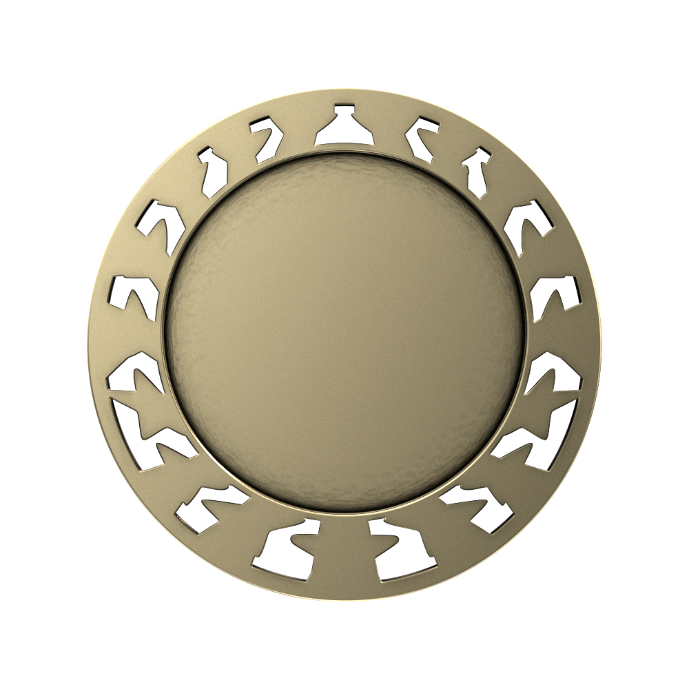 Gymnastics Star Medallion (2-1/2") 3