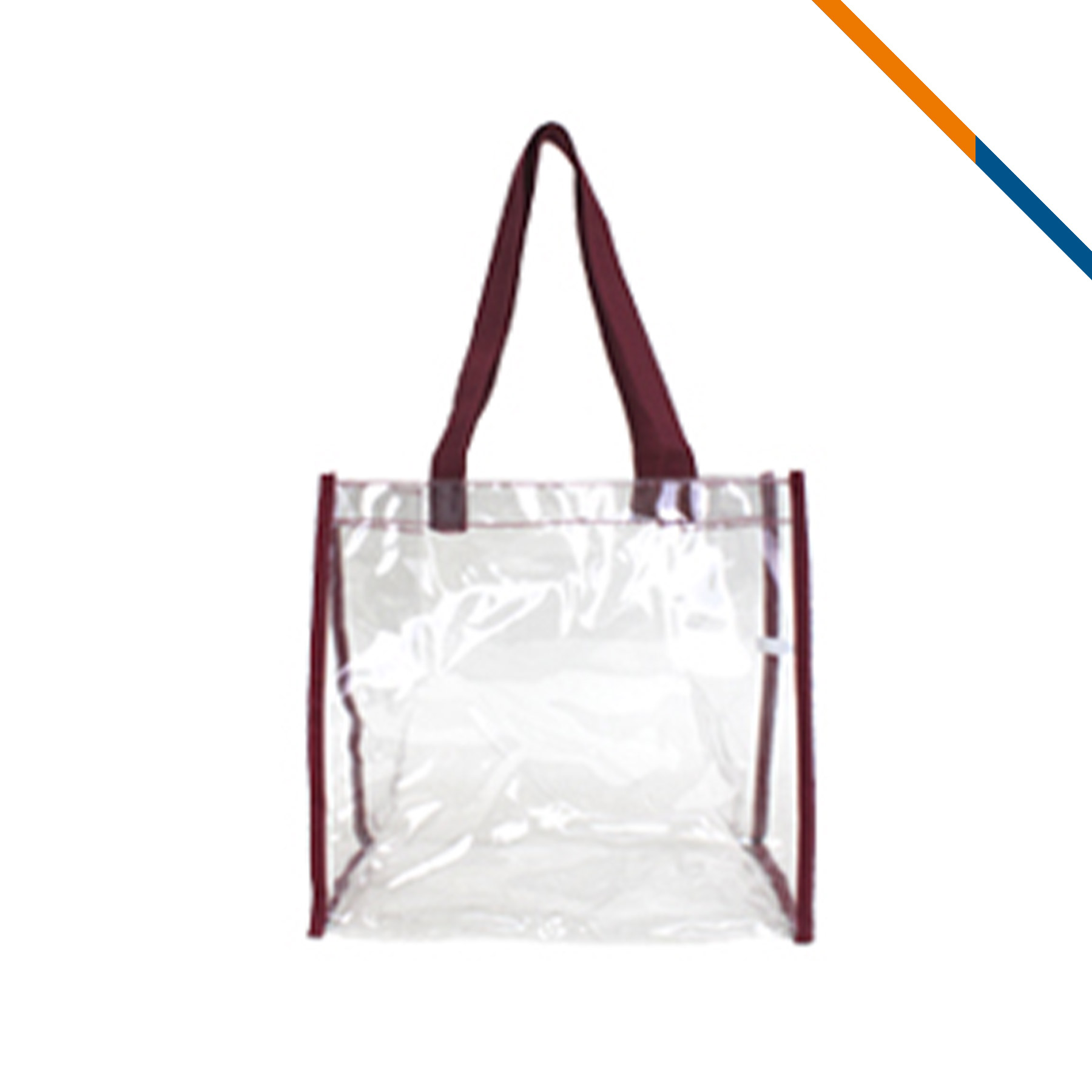 Clear Stadium Tote Bag, custom tote bag with logo imprint 10