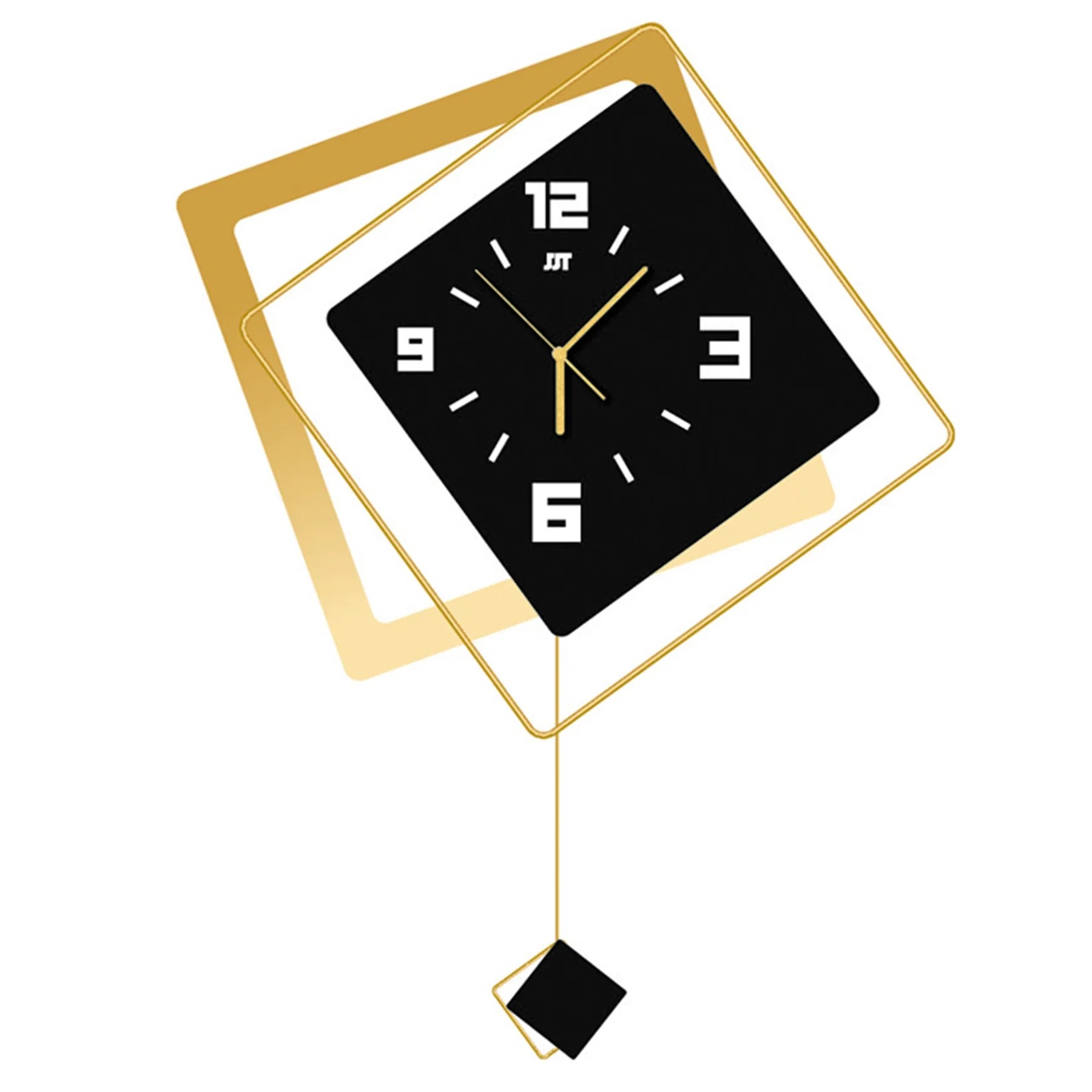 Diamond-Shaped Wall Clock 2