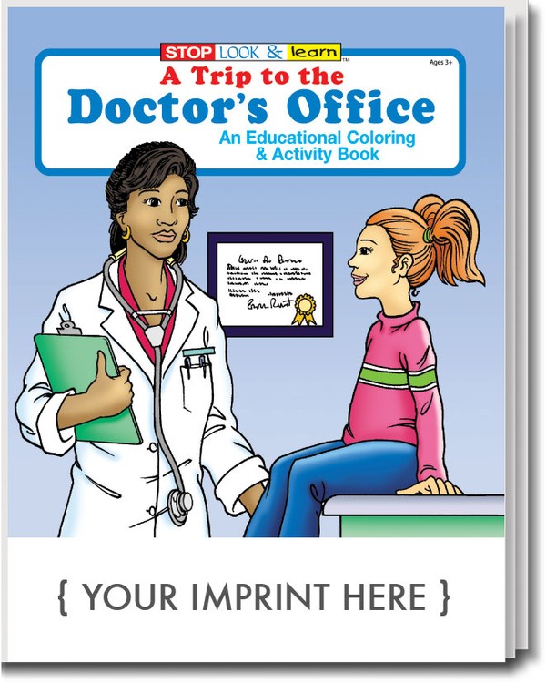 COLORING BOOK - A Trip to the Doctor's Office Coloring & Activity Book 2