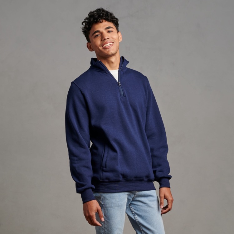 RUSSELL ATHLETIC DRI-POWER® Unisex Quarter-Zip 11