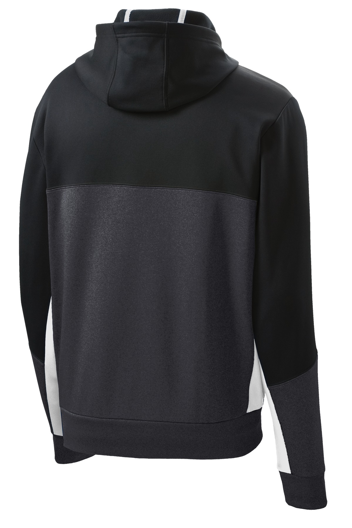 Sport-Tek Tech Fleece Colorblock Full-Zip Hooded Jacket. ST245 36