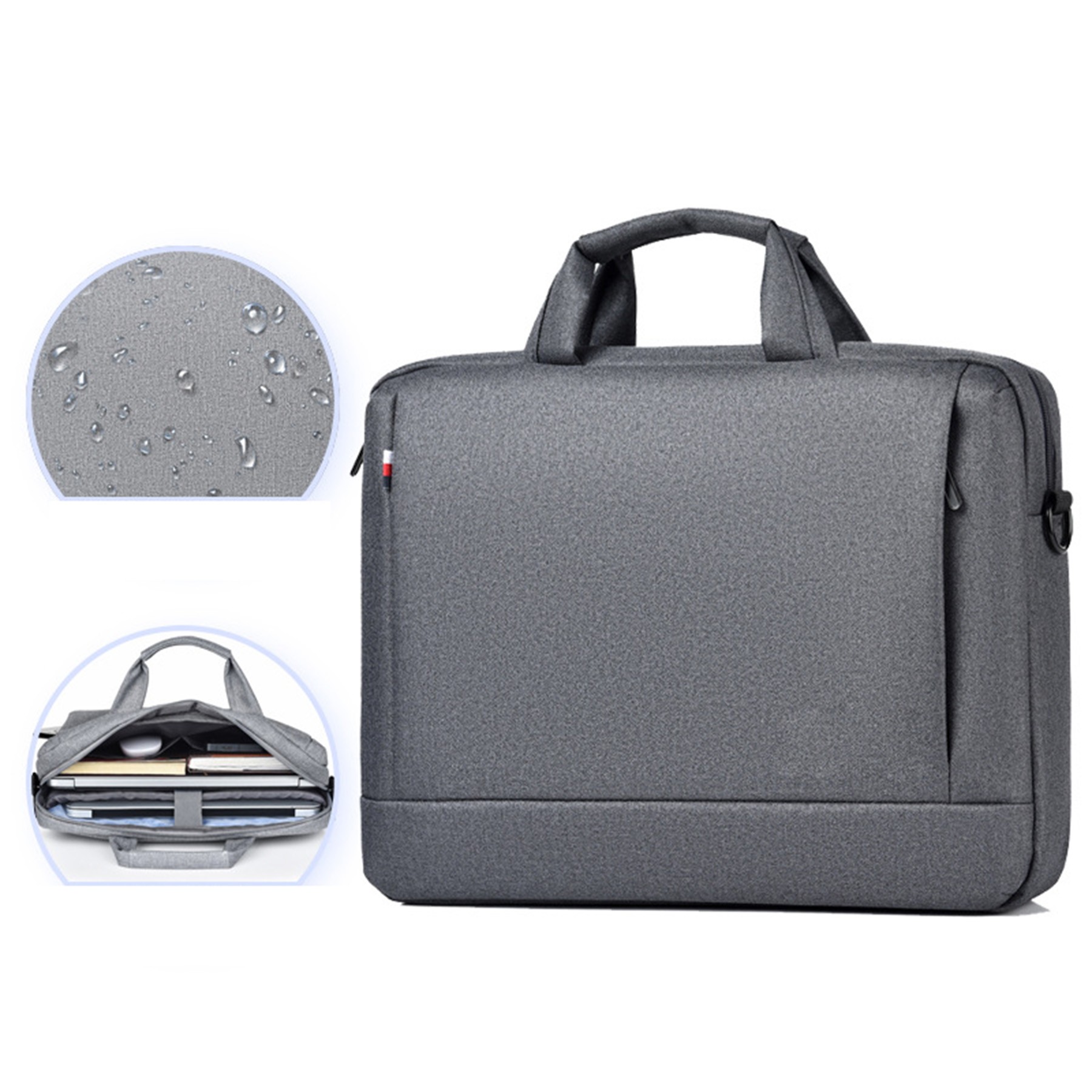Laptop Carrying Case Shoulder Strap 15.6 inch Computer Bag 2
