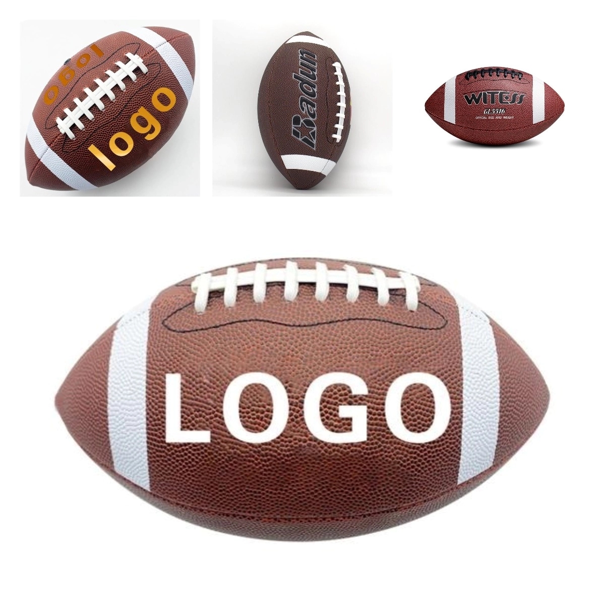 Sports Leather American Football 4