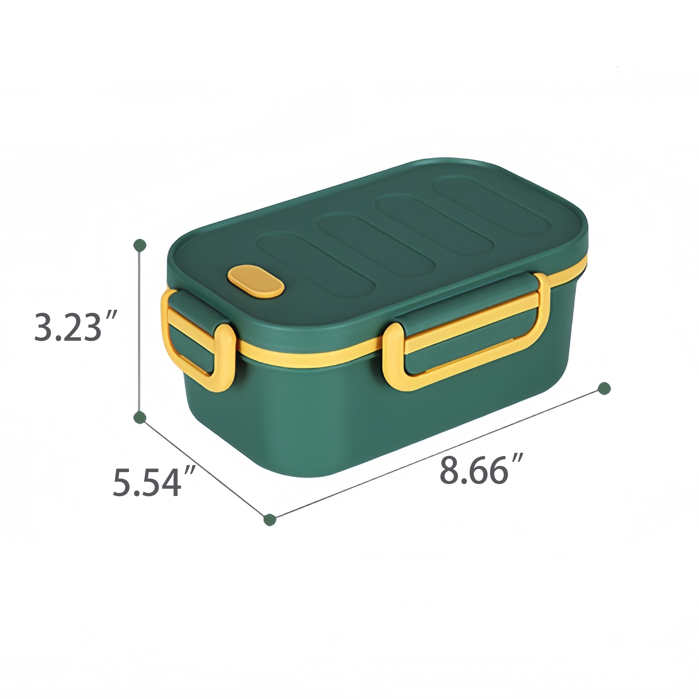 Pp Compact Leakproof Lunch Box With Secure Locking Mechanism 2