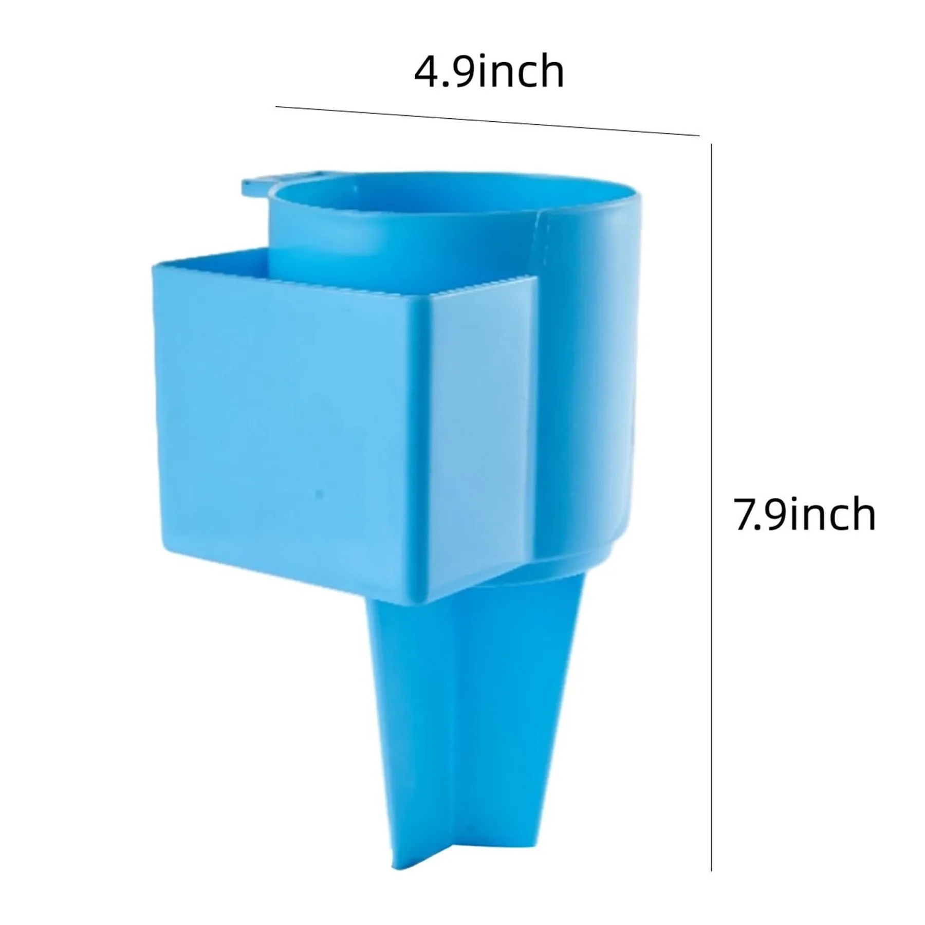 Plastic Beach Cup Holder with Pocket 3