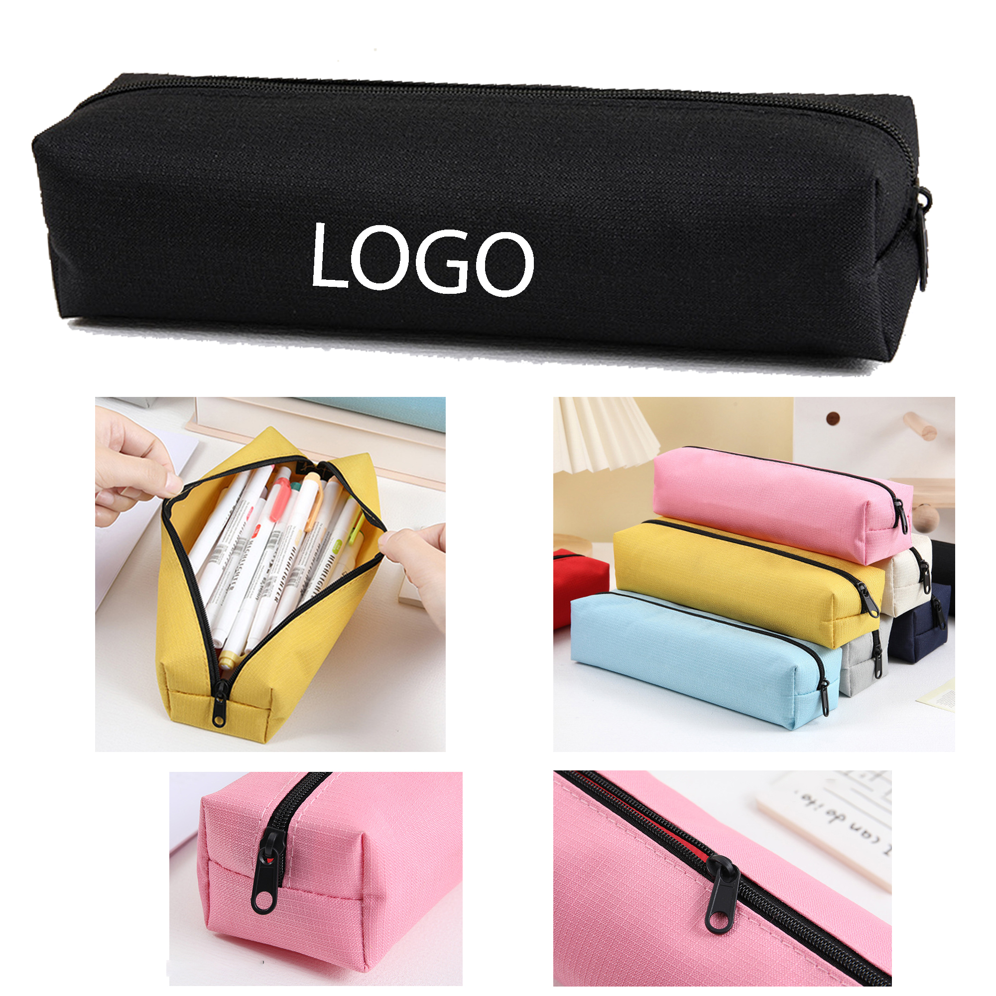 Water-Resistant Oxford Pencil Pouch 2