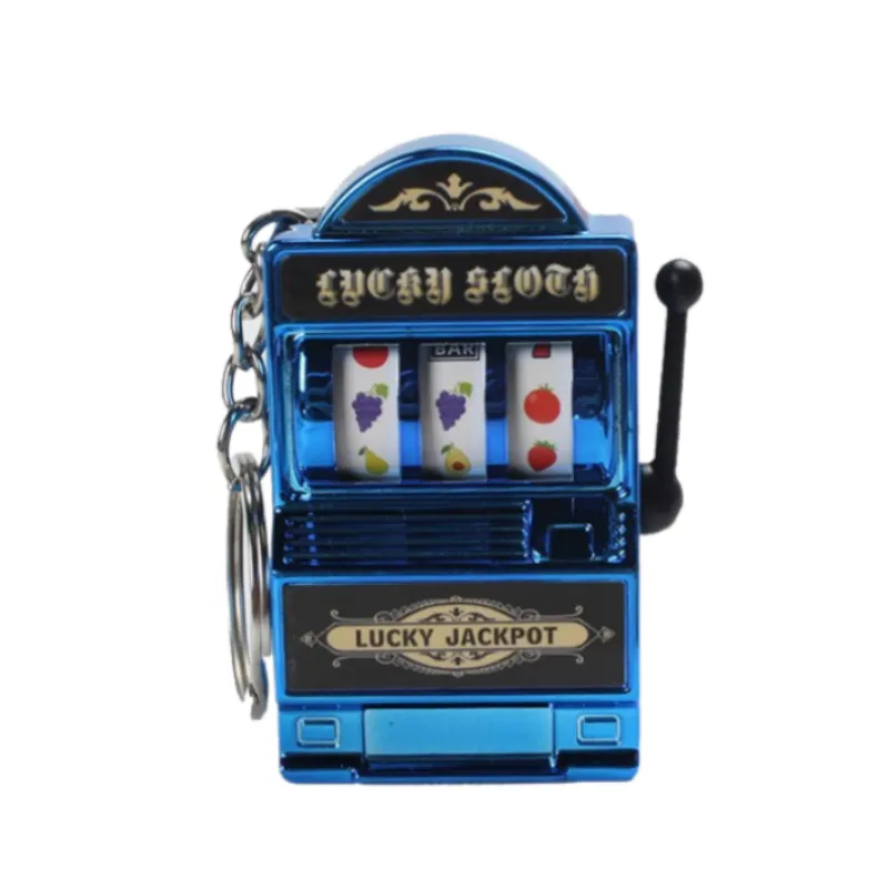Mini Playable Fruit Machine Keychain 6