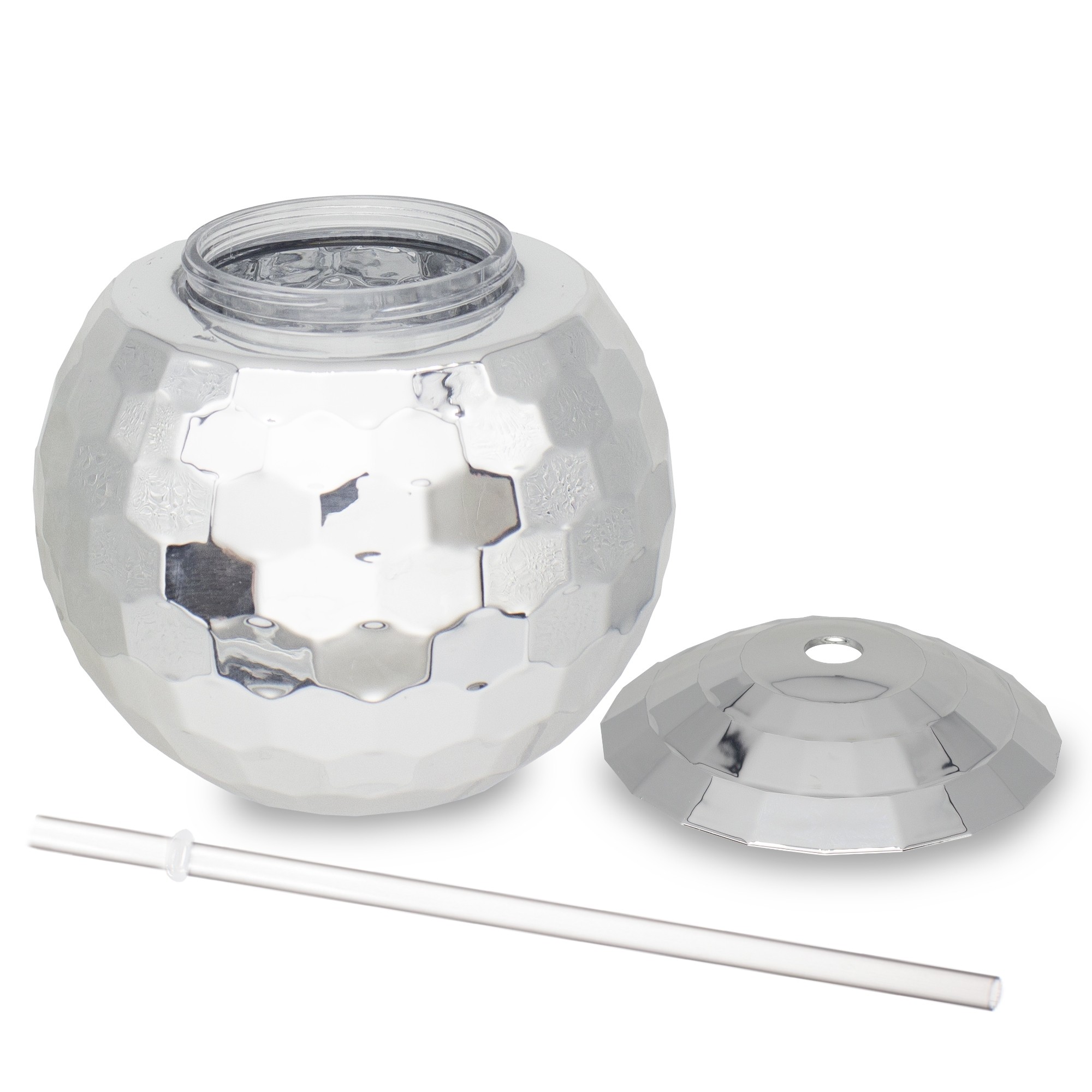 Disco Ball Cup - Silver(Imprintable) 7