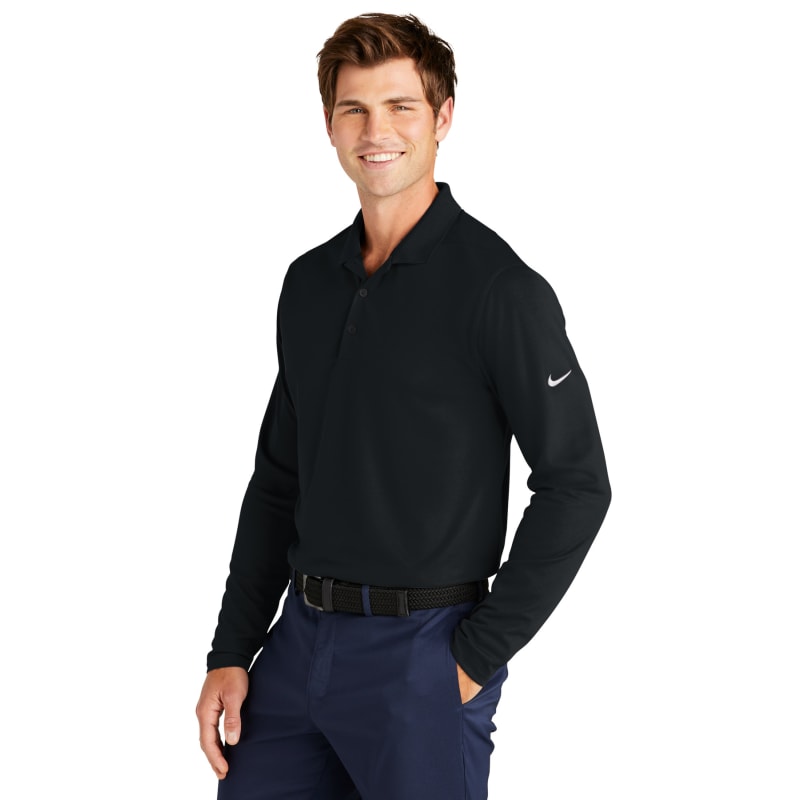 Nike Dri-FIT Micro Pique 2.0 Long Sleeve Polo 14