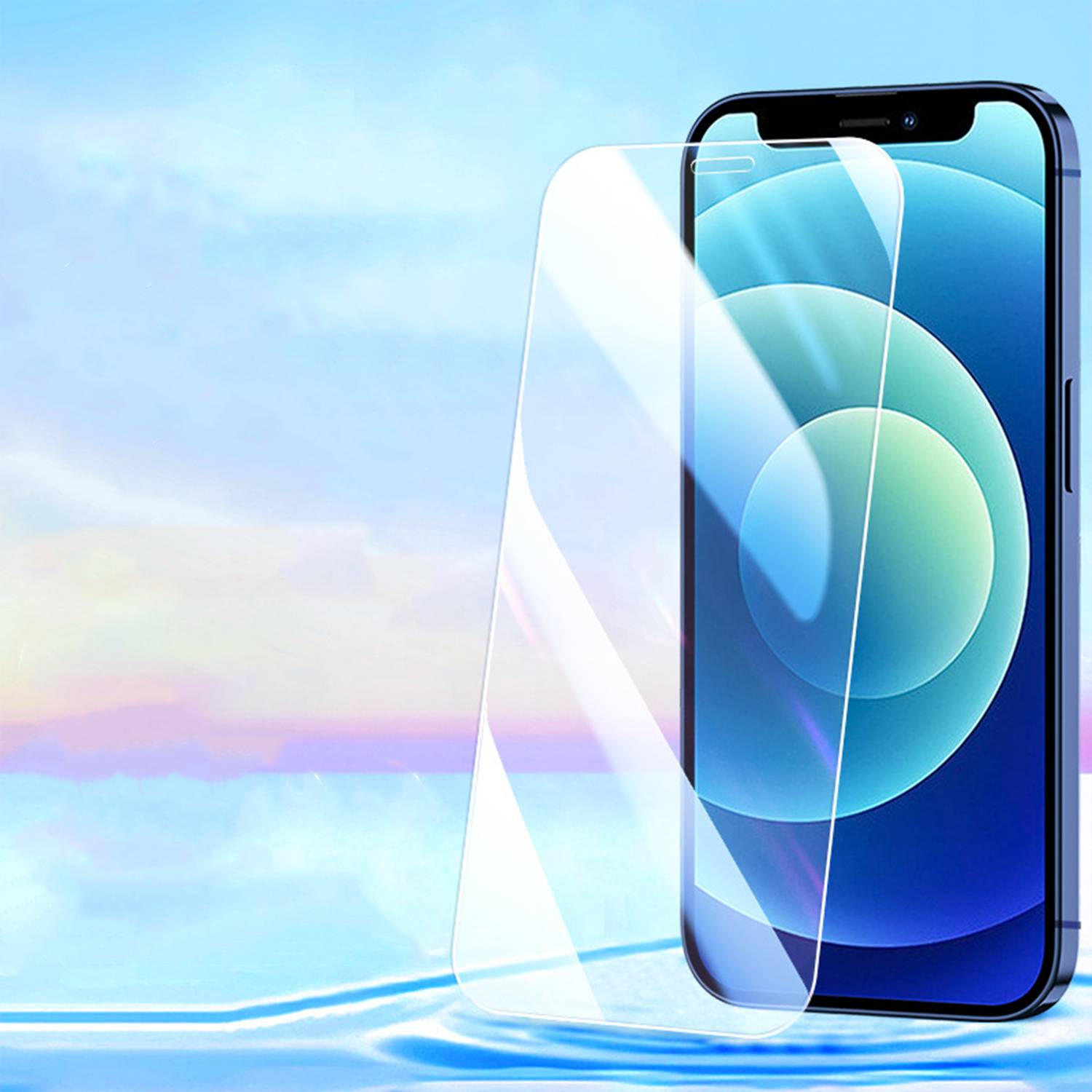 Designed for iPhone Screen Protector Tempered Glass 3
