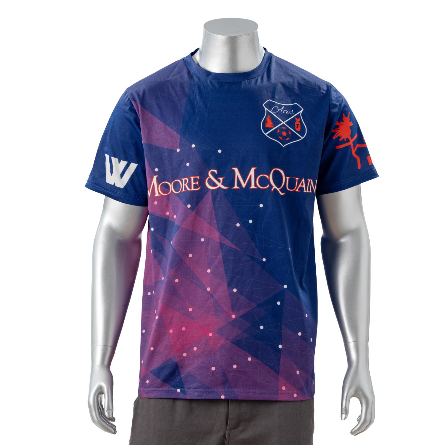 100% Cotton Full Color Pigmented Digital Print Men's Short Sleeve T-Shirt - 5.3 oz 7