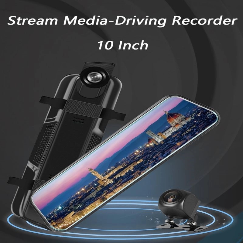 4K Mirror Dash 1080P Car Camera With Hd Screen Wide 4