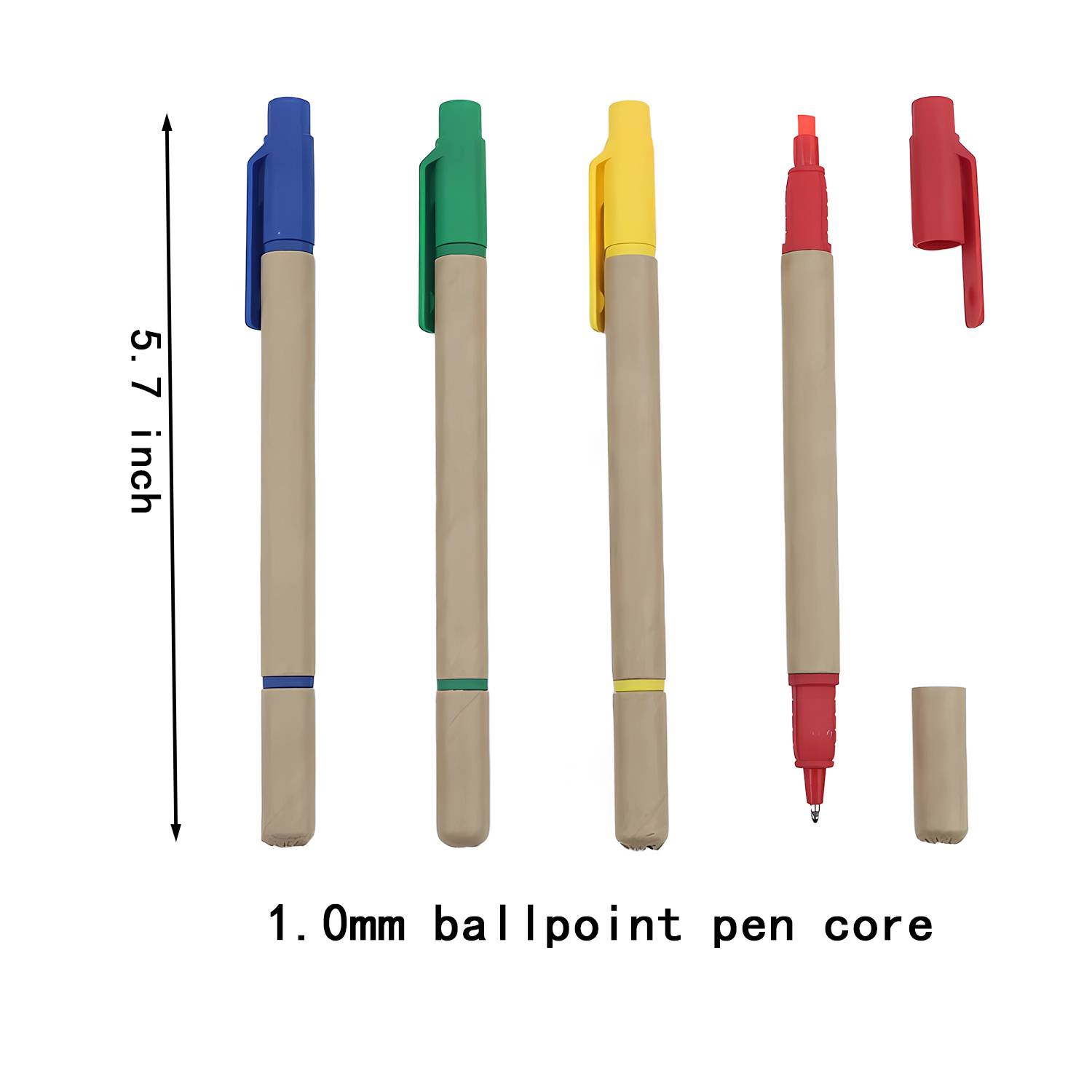 Environmental Office School Double Headed Highlighter 5