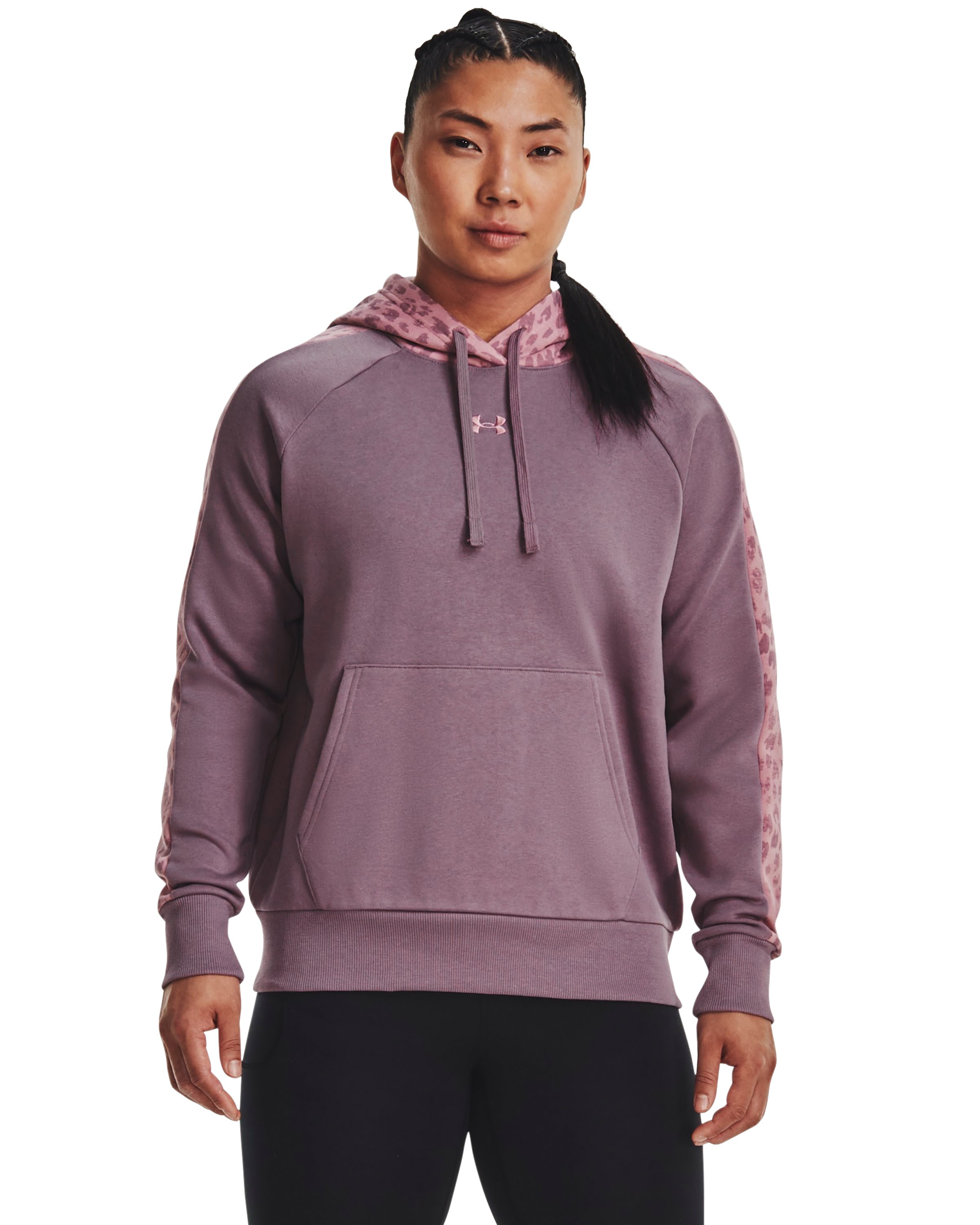 UA Rival Fleece Blocked Women's Hoodie 2
