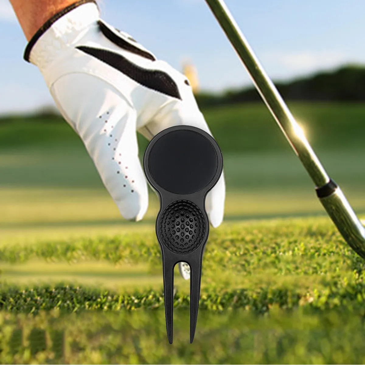 Golf Divot Repair Tool with Magnetic Ball Marker 5