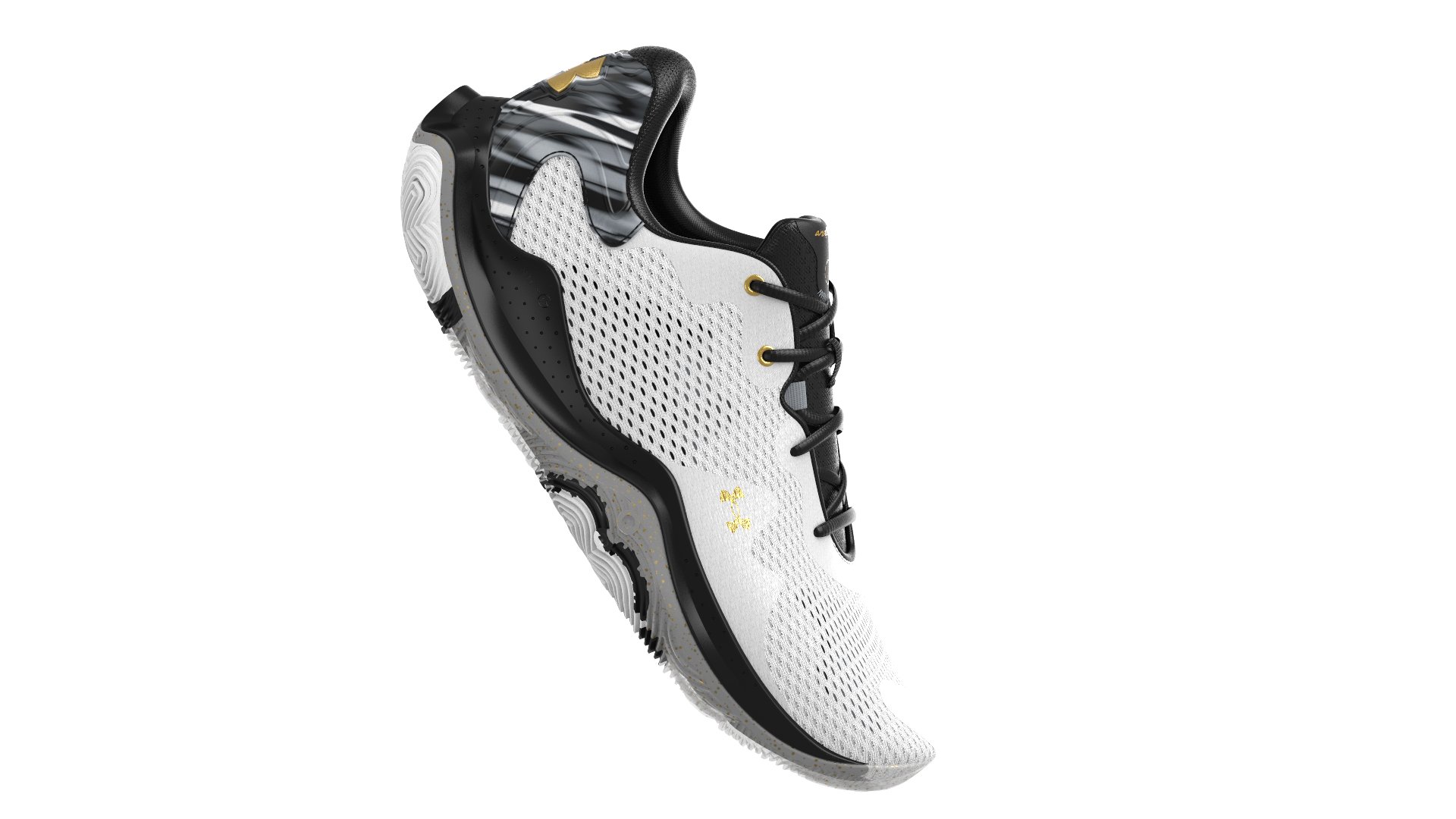 UA Spawn 4 Printed Unisex Basketball Shoes 5