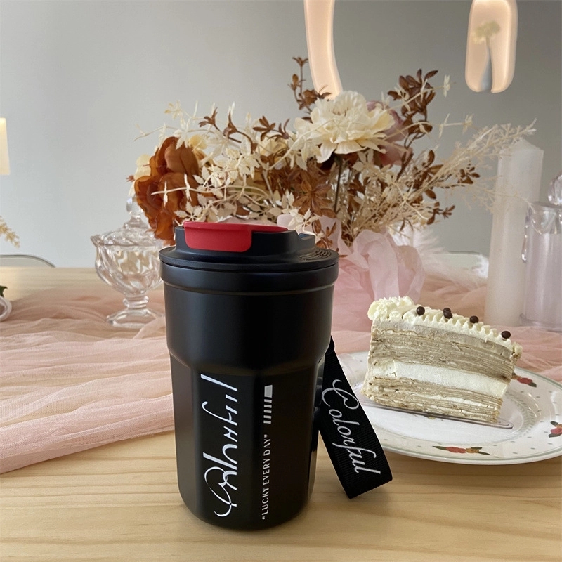 13.5Oz Vacuum Casual Travel Mug For Hot/Cold Coffee 2