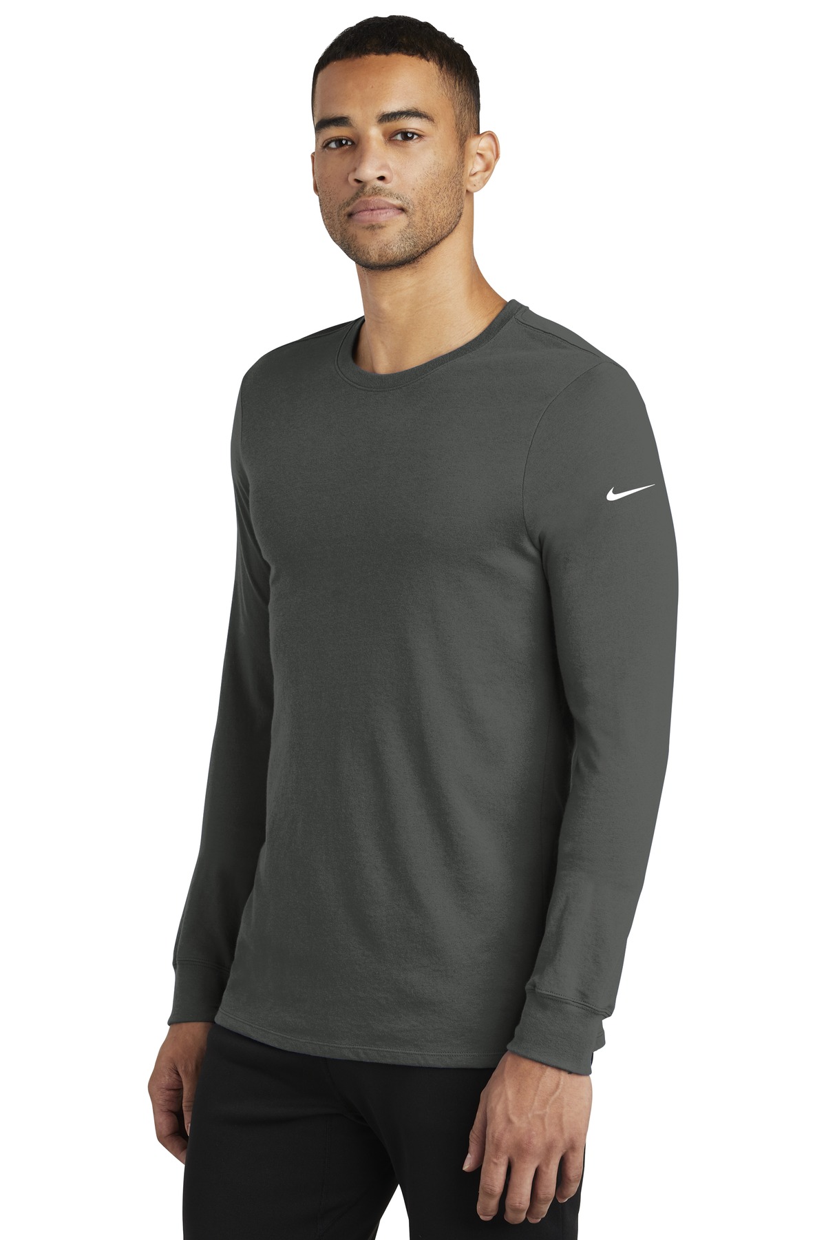 Nike® Dri-FIT Cotton/Poly Long Sleeve Tee 22