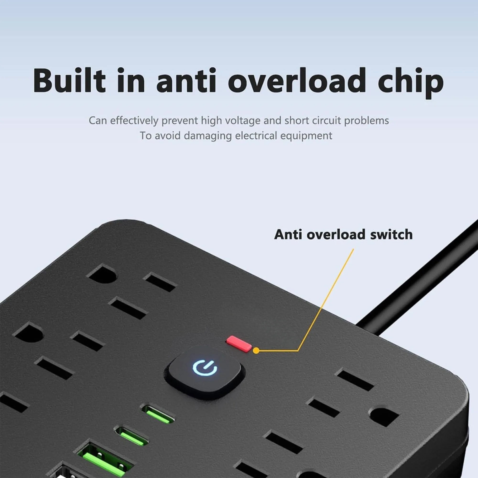17-in-1 Fast Charge Power Strip 3