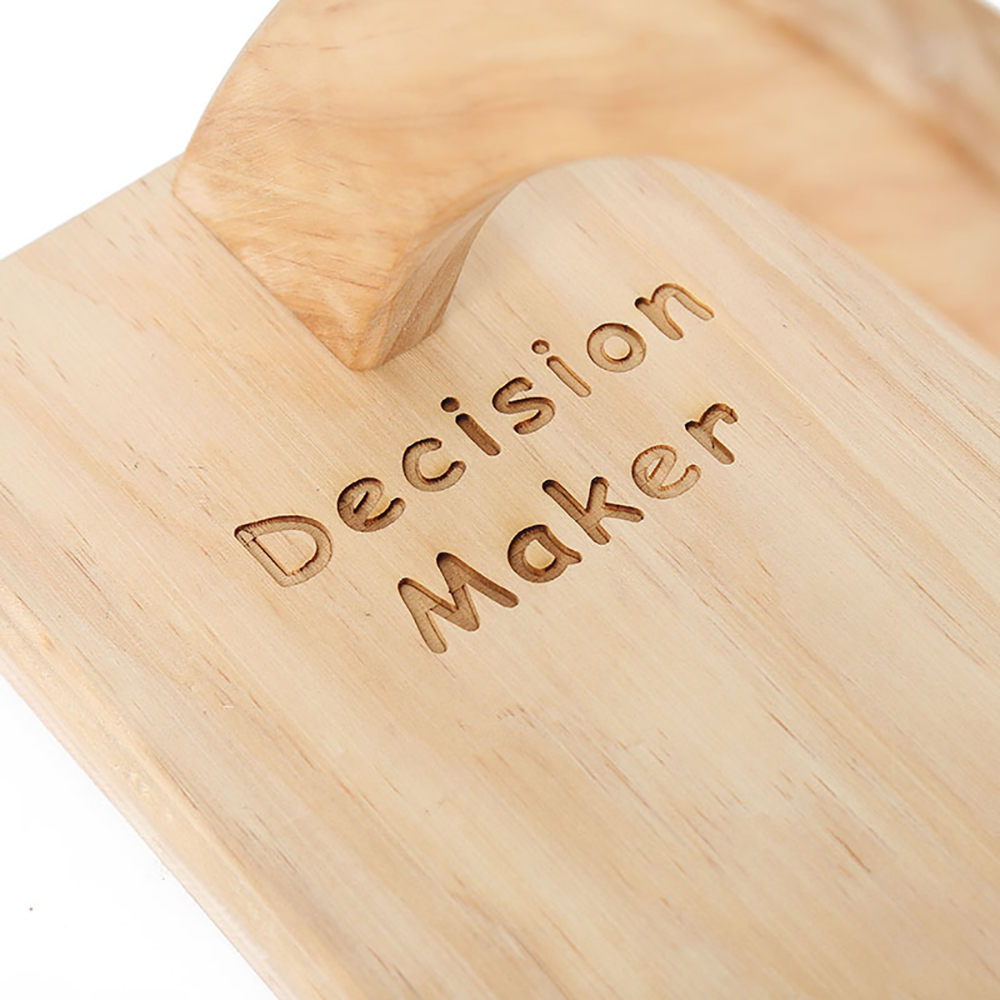 Wooden Decision Maker 4