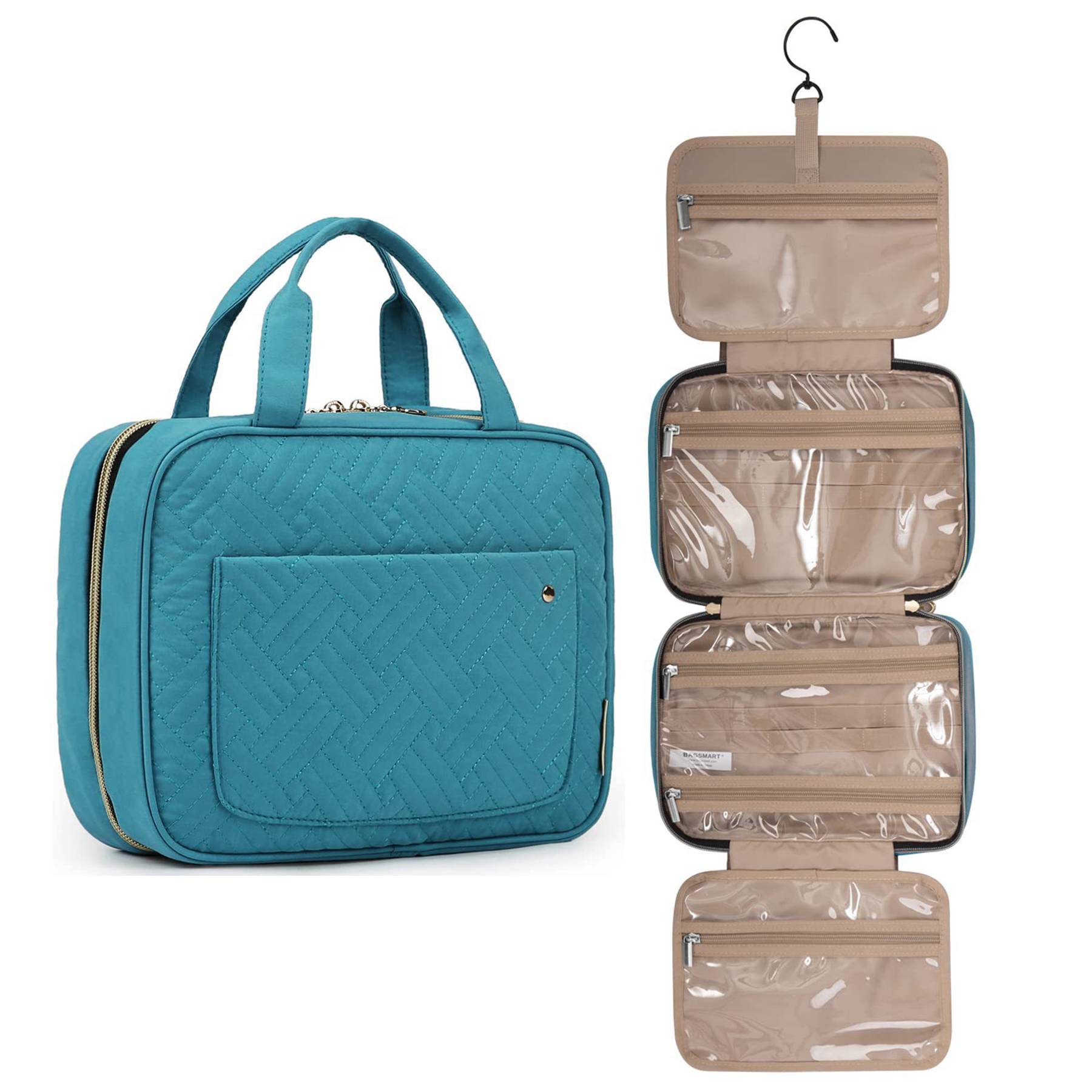 Polyester Water-resistant Makeup Cosmetic Bag 5