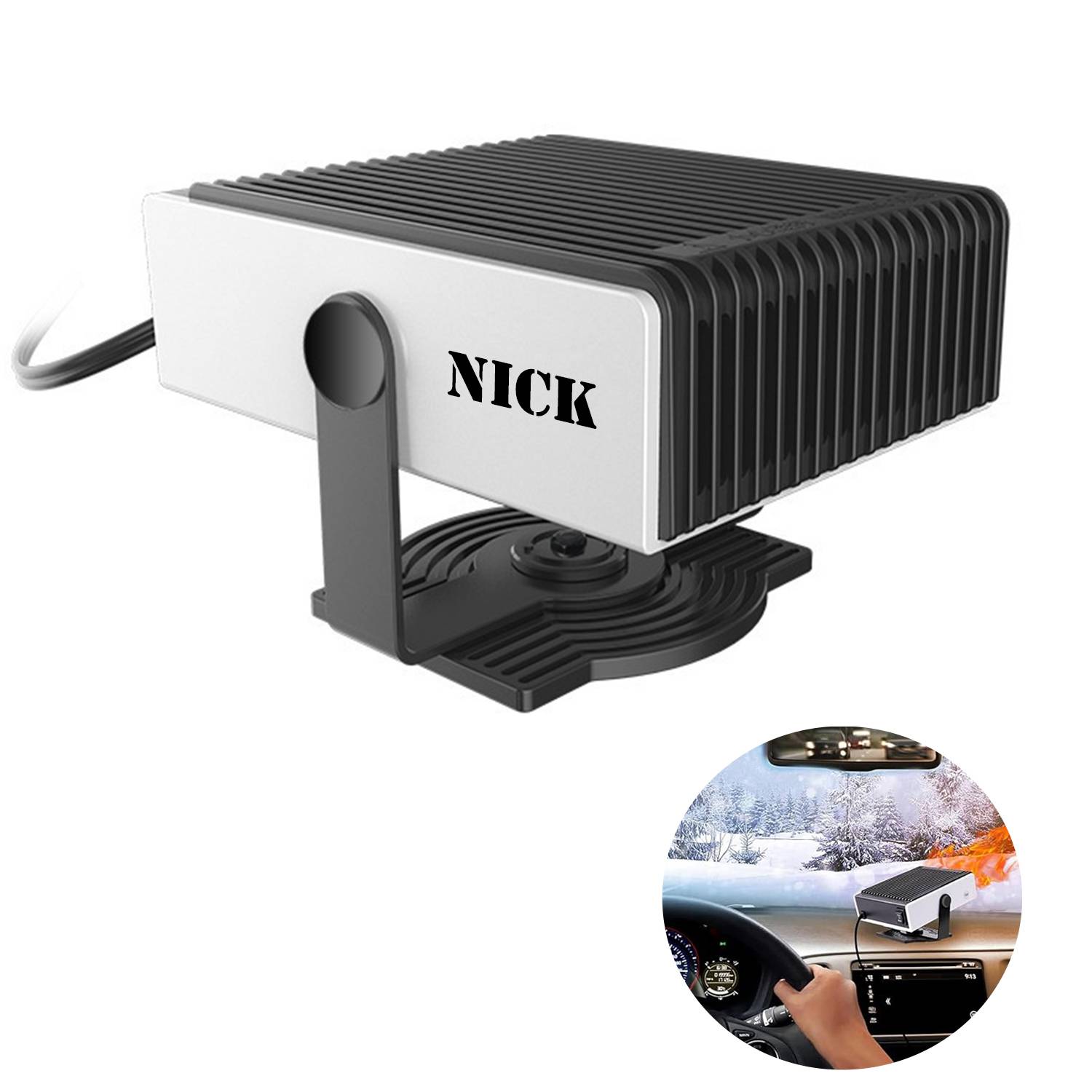 Portable Car Heater Fast Demisting Defroster 5