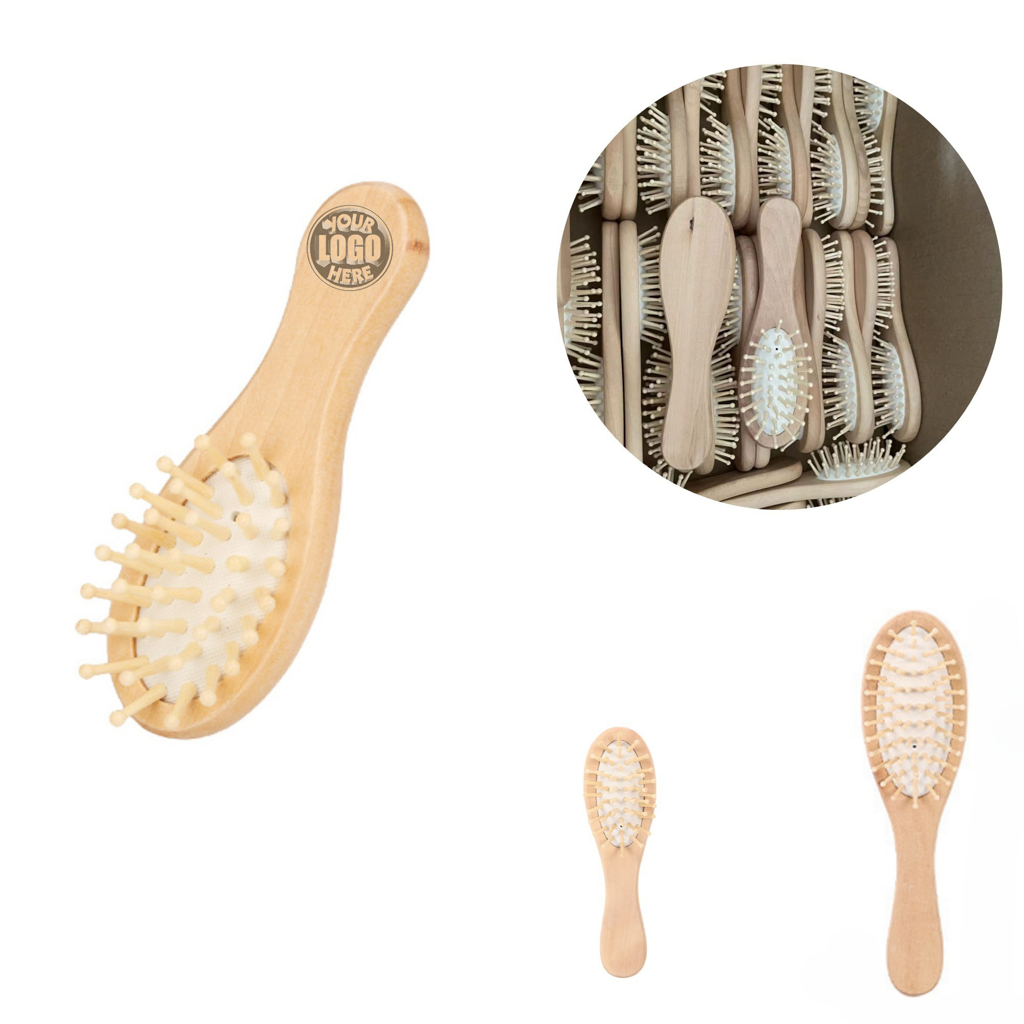 Wooden Hair Brush for Hair Growth 1