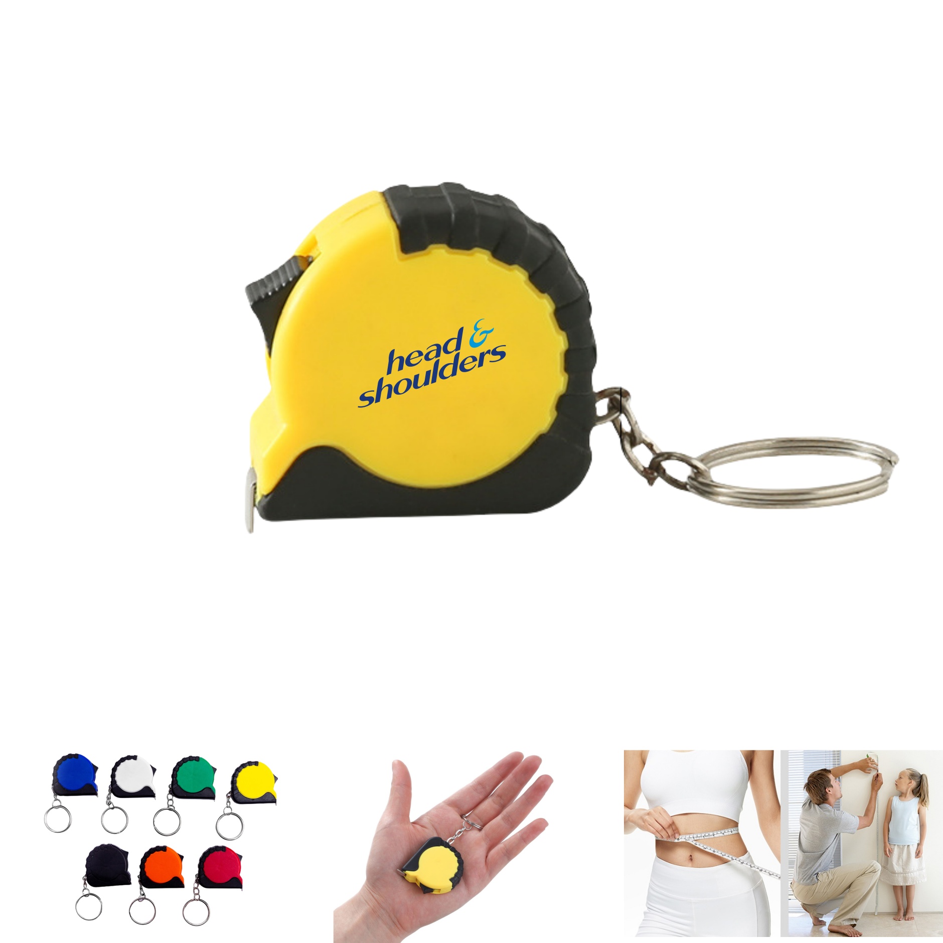 40 Inch Mini Tape Measure with Keychain 5