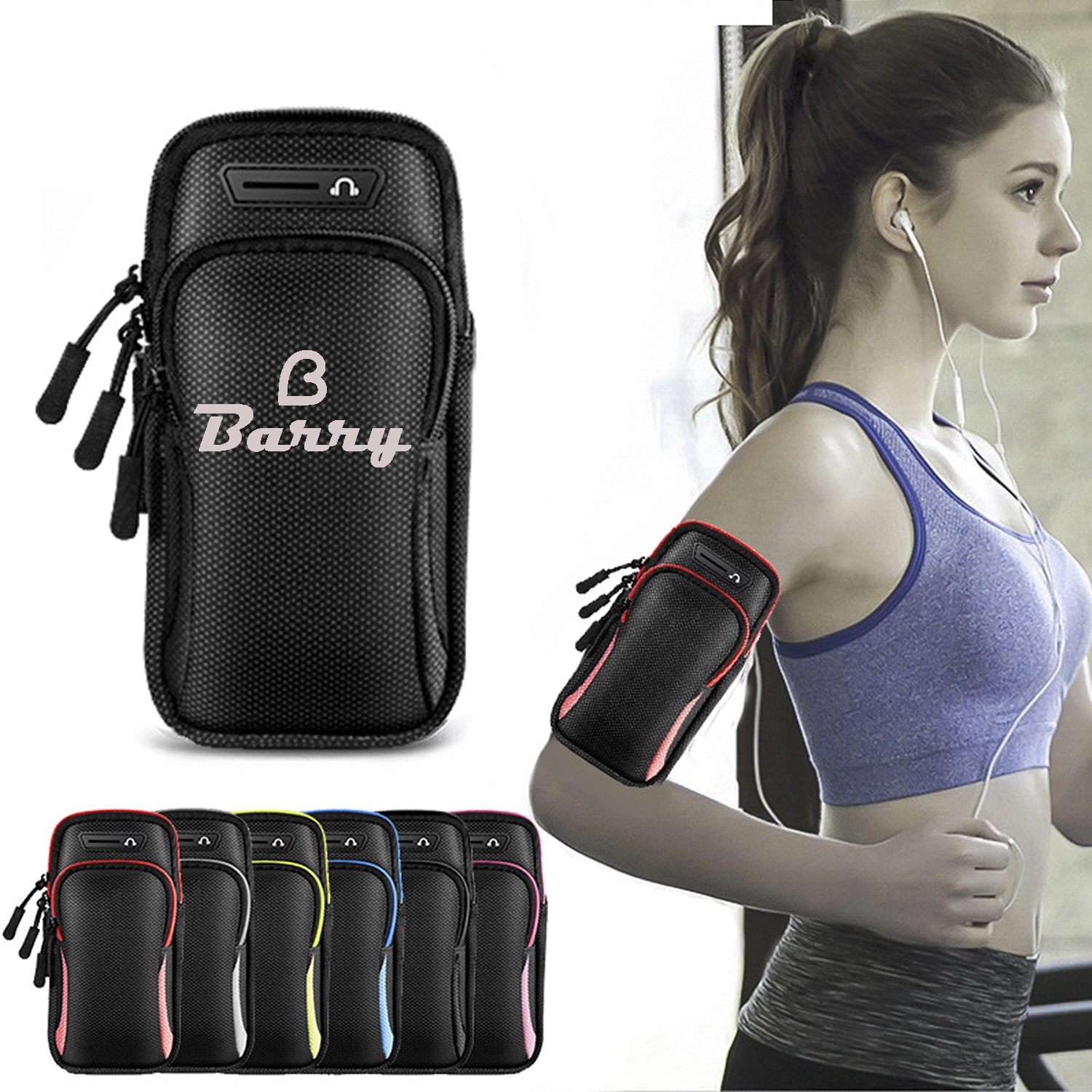 Outdoor Sports Mobile Phone Arm Bag 2