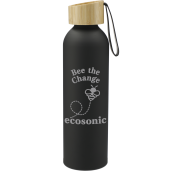 Ryze Aluminum Bottle 22 oz w/ FSC® 100% Bamboo Lid 40