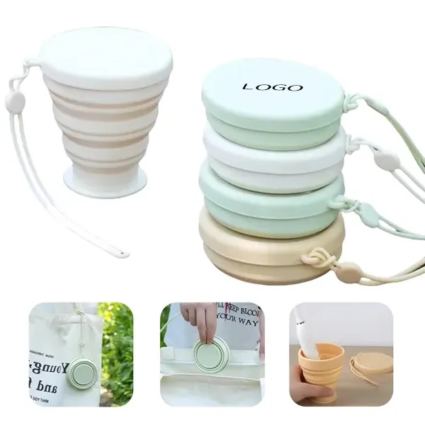 Portable Silicone Water Cup - 7oz Foldable Design 3