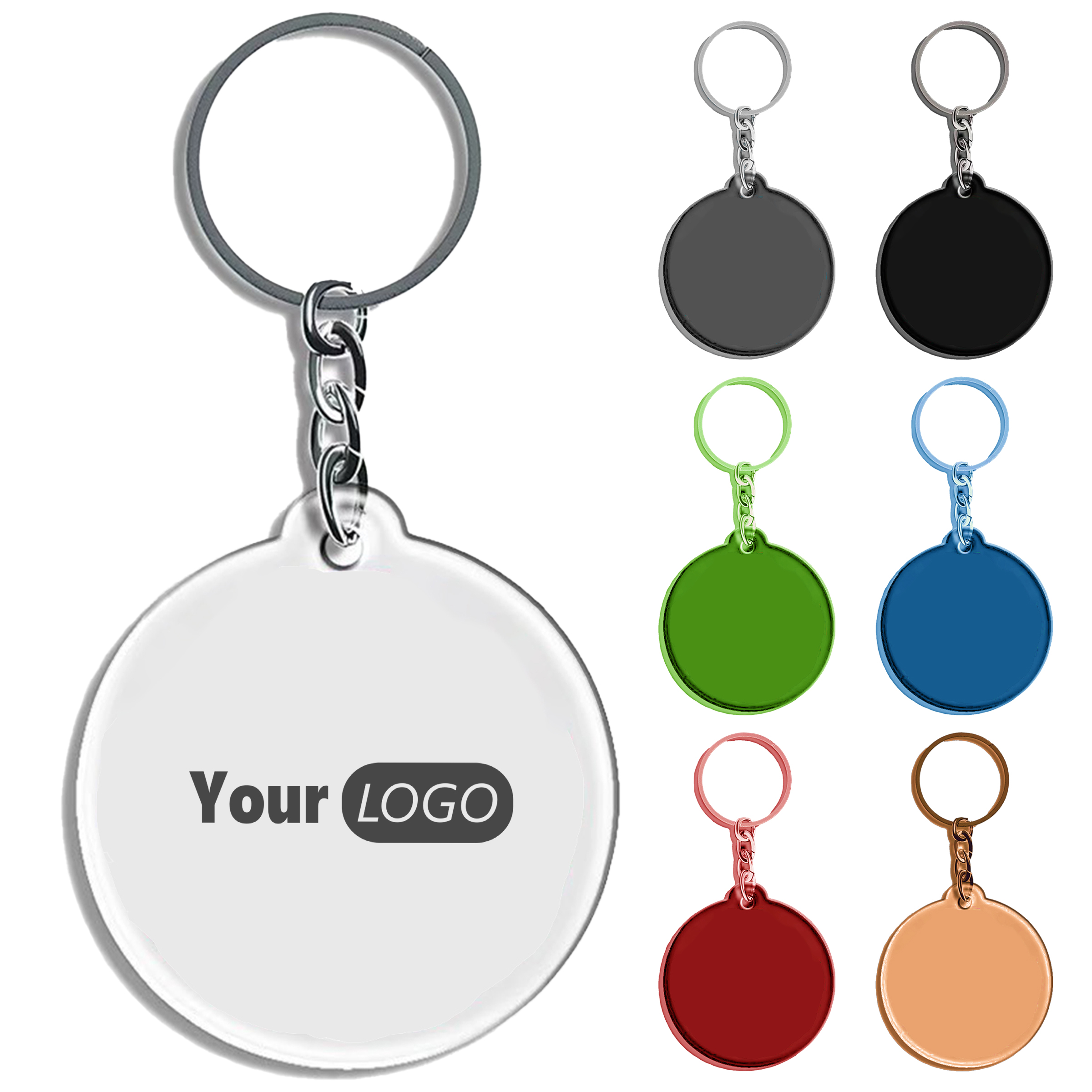 Other Organic Material Custom Acrylic Pendant Keychain 1