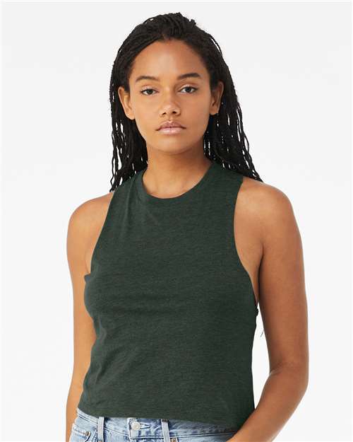 Women's Racerback Crop Tank - 6682 47