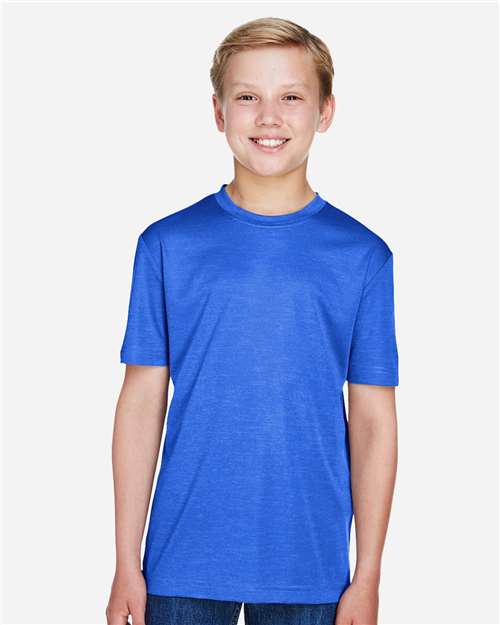Youth Sonic Heather Performance T-Shirt - TT11HY 70