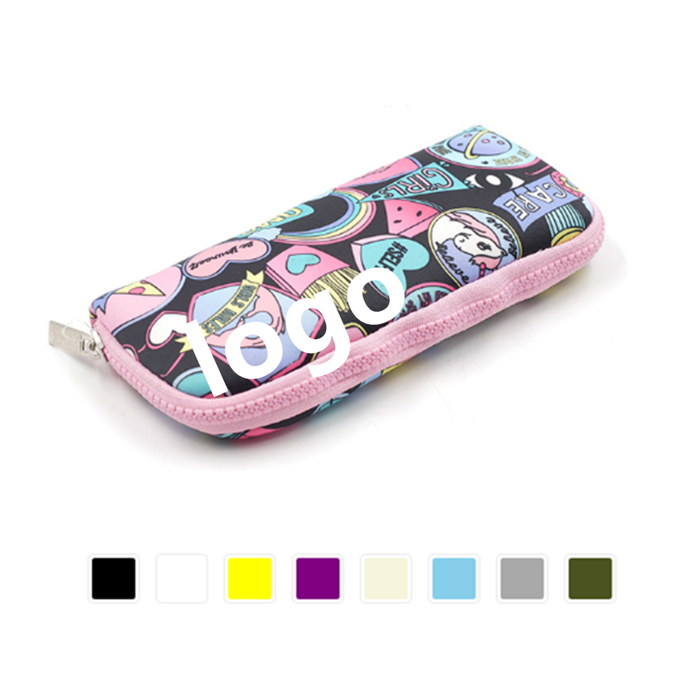 Cartoon Design Neoprene Pencil Bag 2