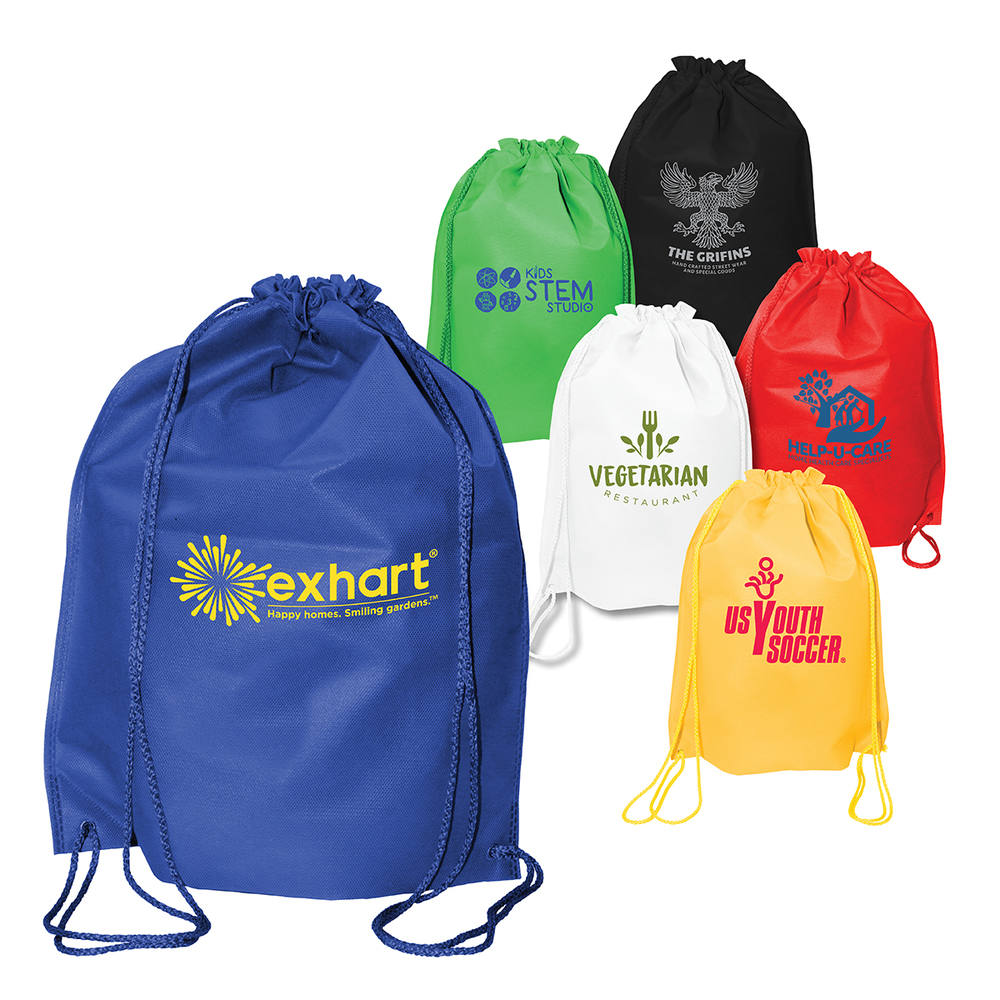NW Drawstring Backpack with Gusset 14
