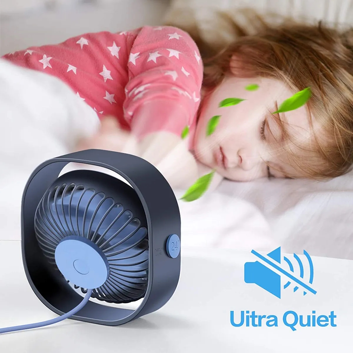 Personal USB Desk Fan 5