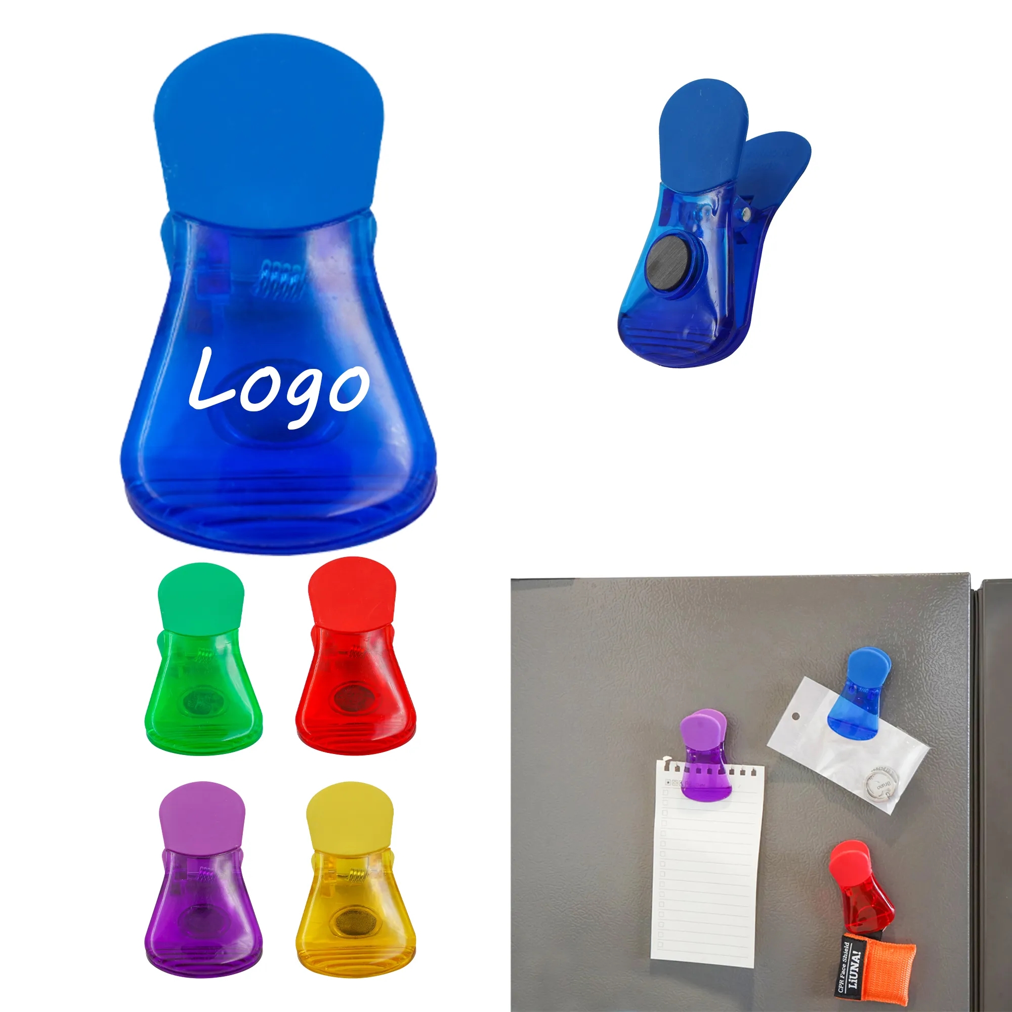Magnetic Plastic Power Clip Snacks Bag Clips 2